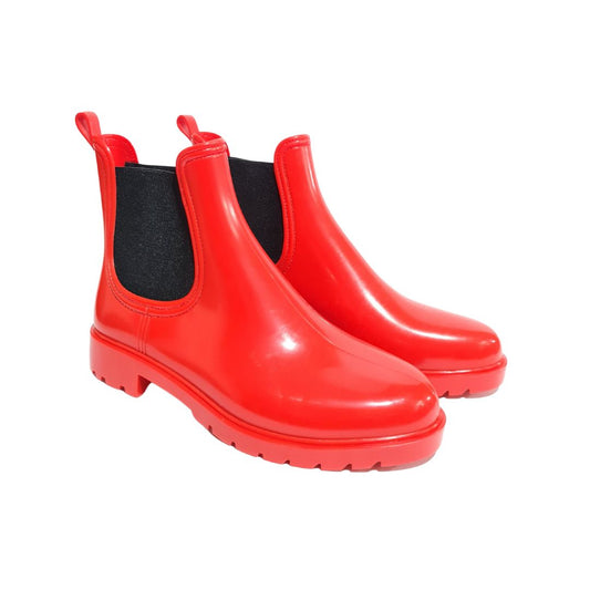 Botas Reddy / Unicolor Rojo